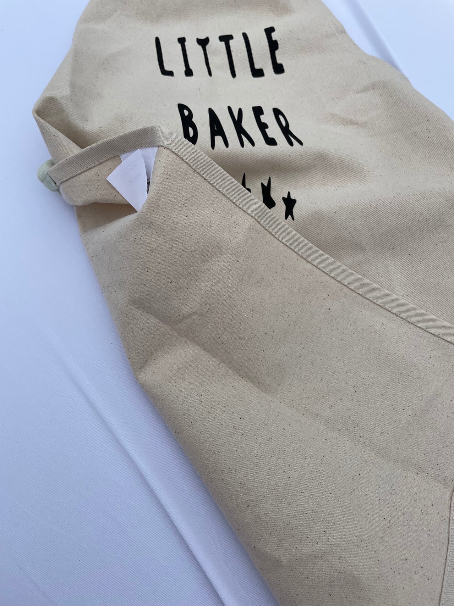 Little Star Baker Apron / personlised aprons / kids aprons / messy play apron / cotton aprons / baking aprons / gift