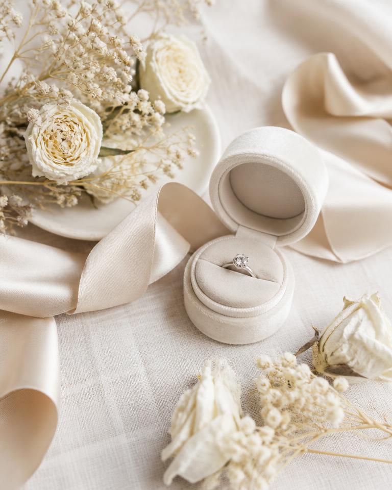 Handmade wedding table styling pieces