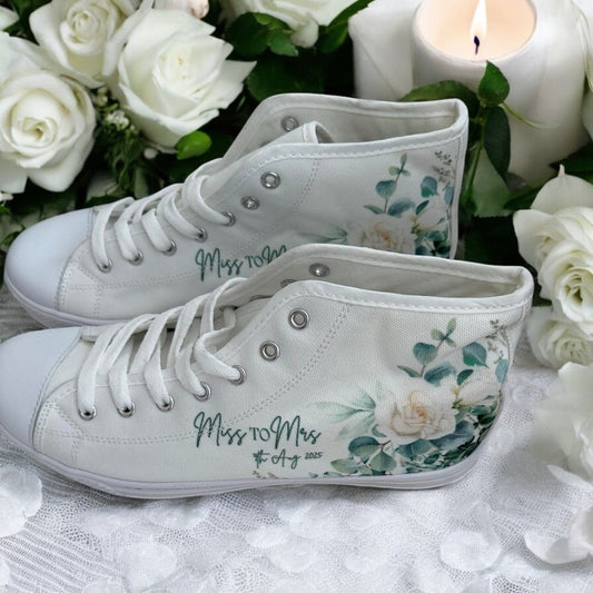 Bridal High Tops Shoes