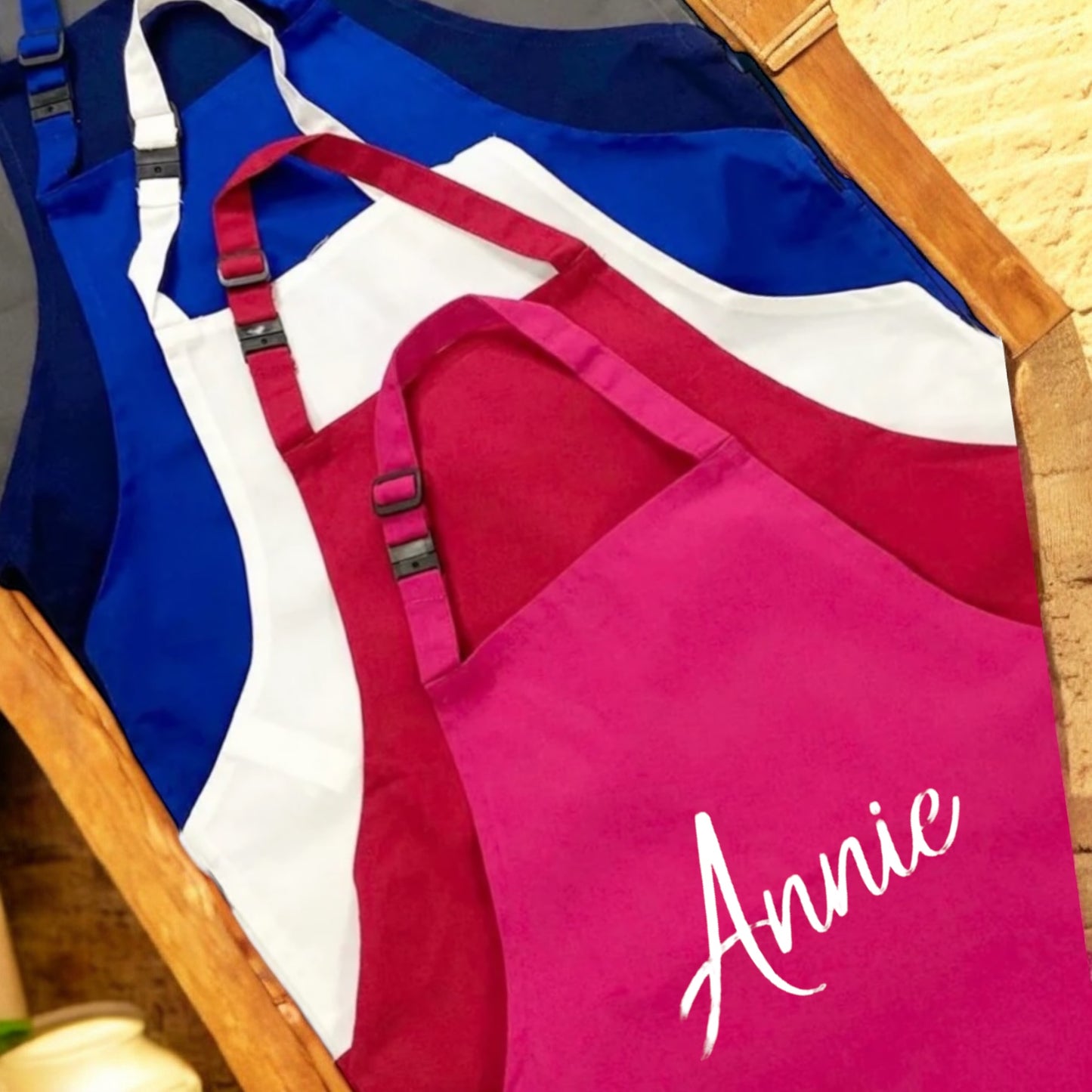 Children’s Personalised Canvas Aprons