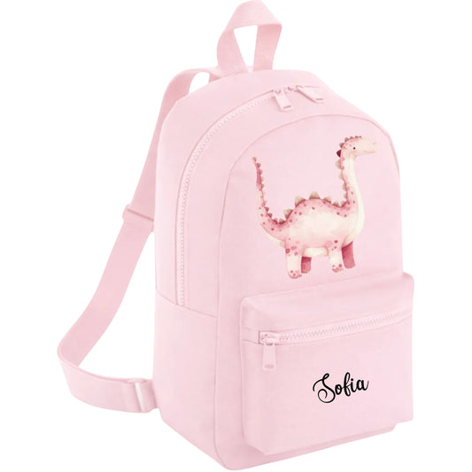 Pink Dino Rucksack