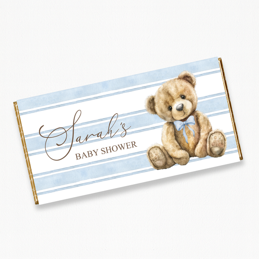 Baby Shower Custom Choc Wrappers
