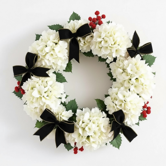 Christmas black Bow Delight