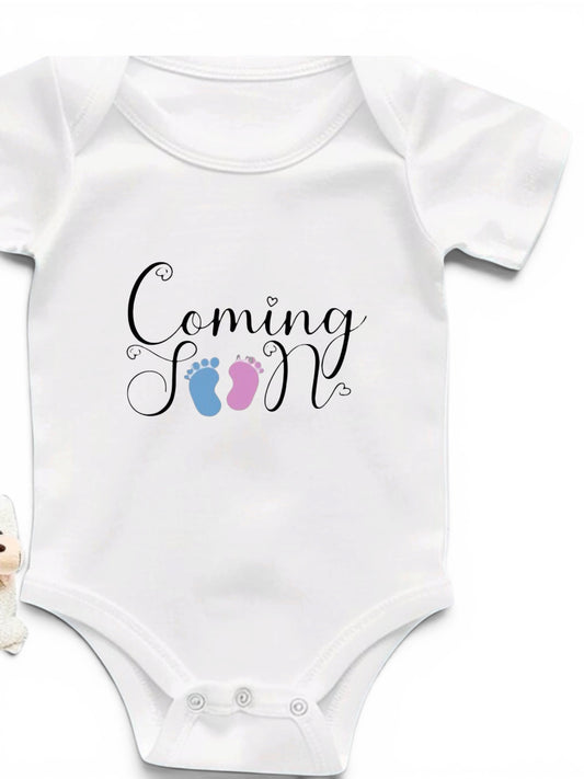 Coming Soon Baby Bodysuit