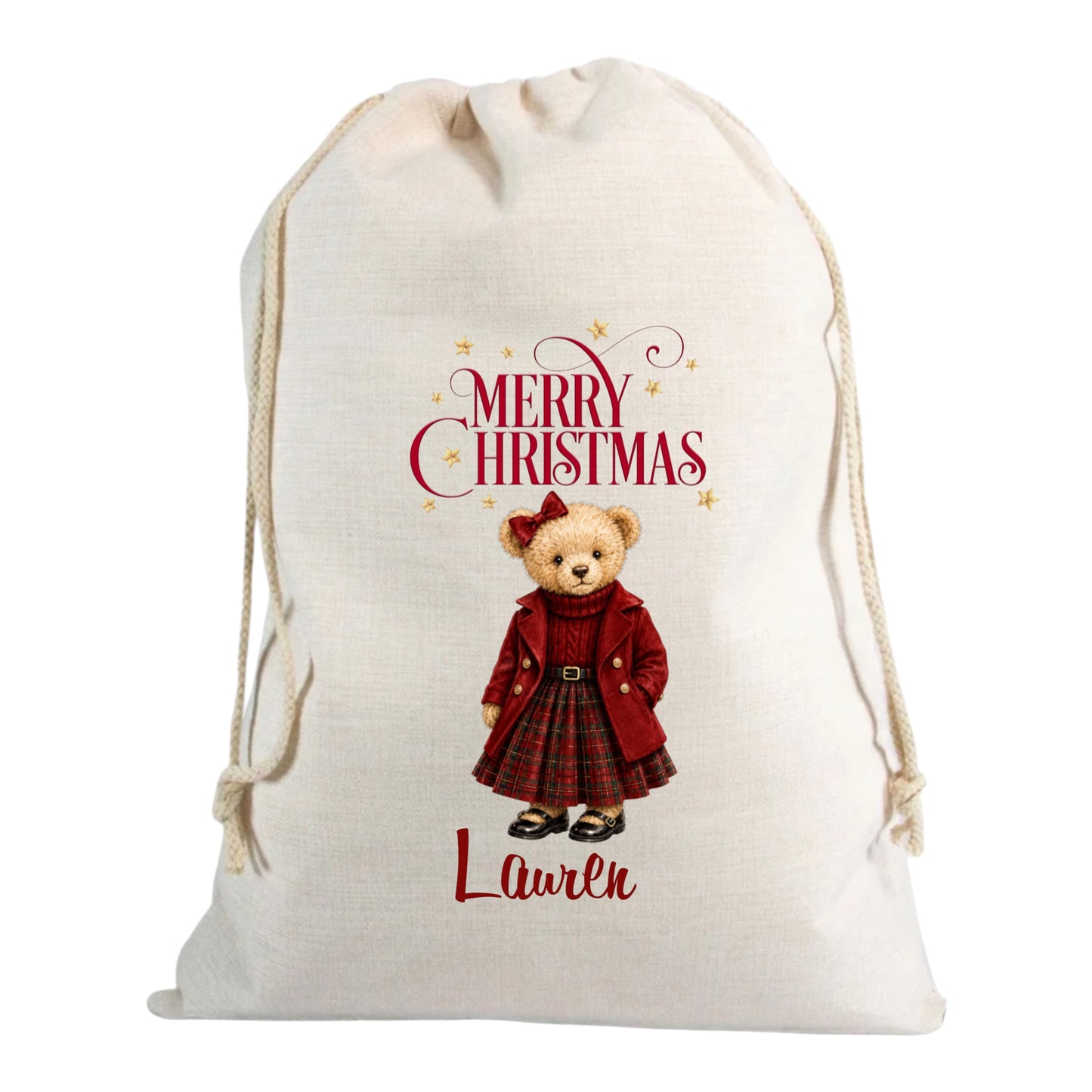Christmas Bear Sack