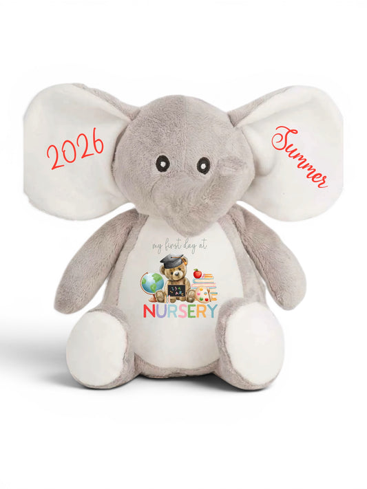First day at Nursery Elephant