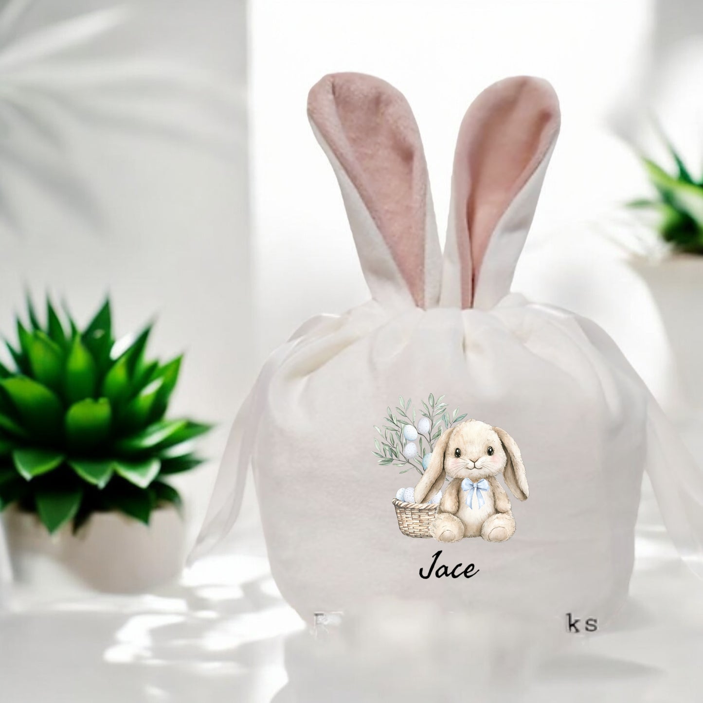 Velvet Bunny Treat Bags