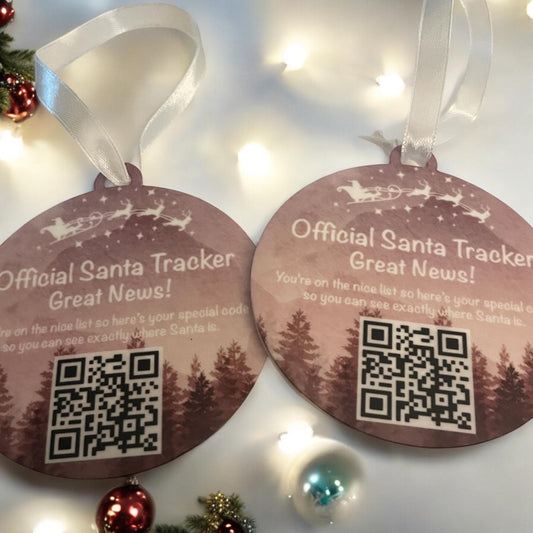 Nordic Santa Tracker with working QR code