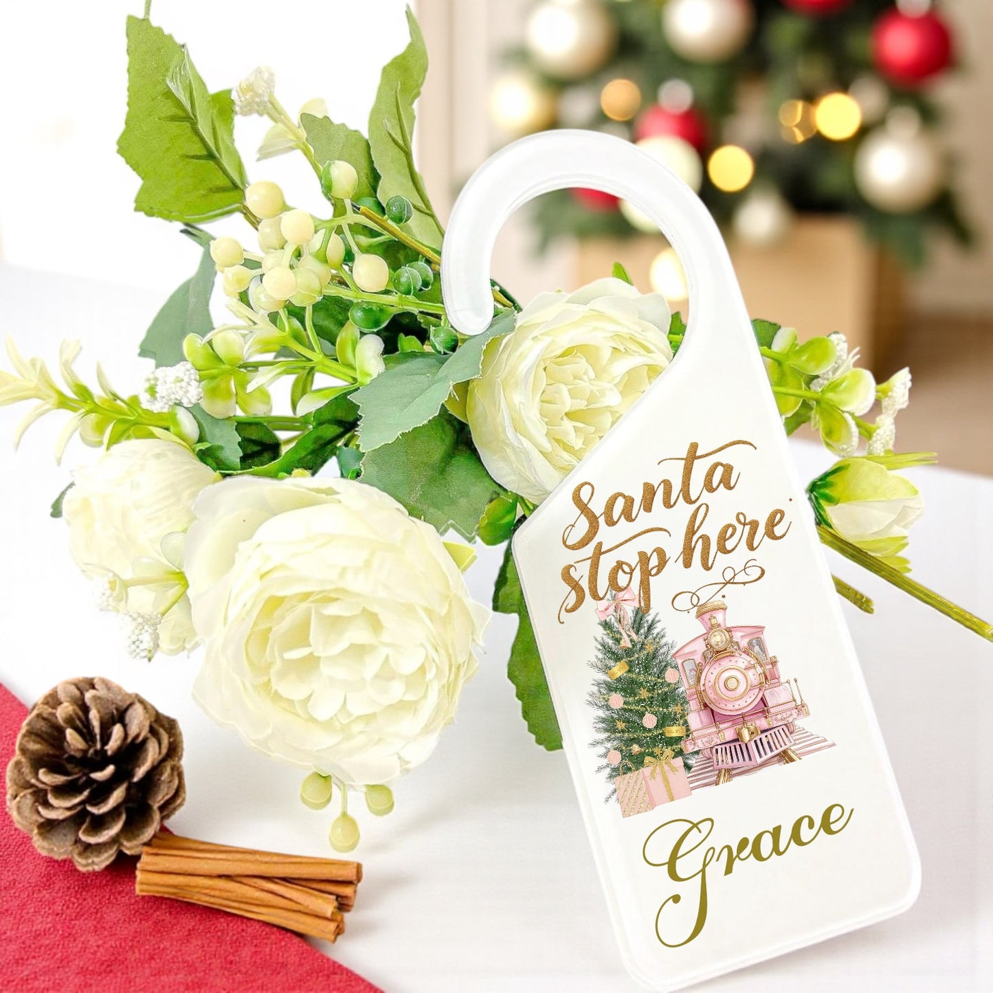 Express Train Christmas PJS with free door hanger