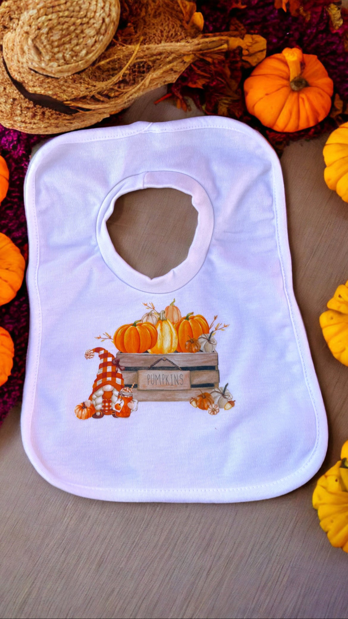 Pumpkin Bib