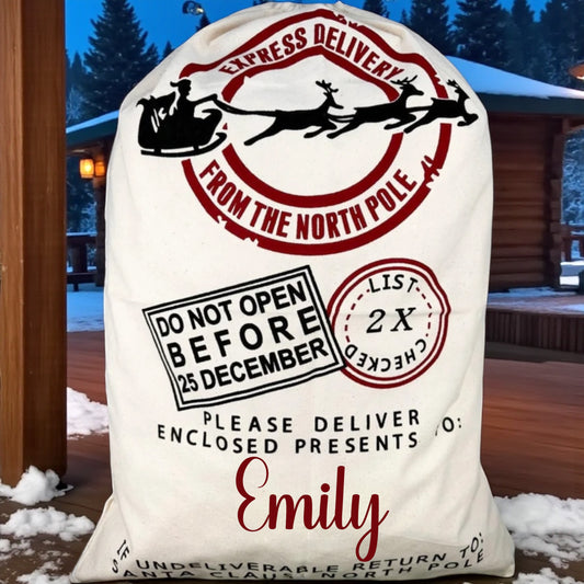 Christmas Sacks Personalised