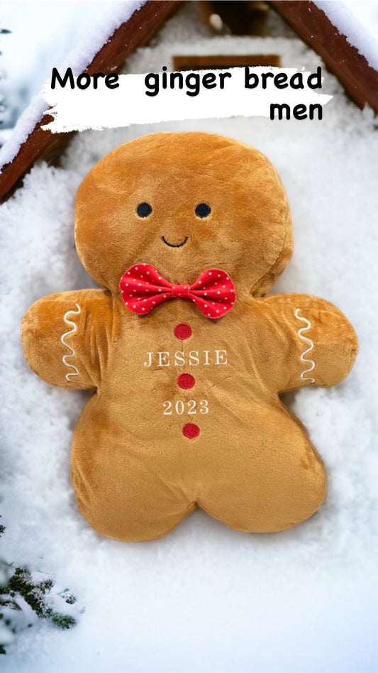 Large Gingerbread Man Personalised