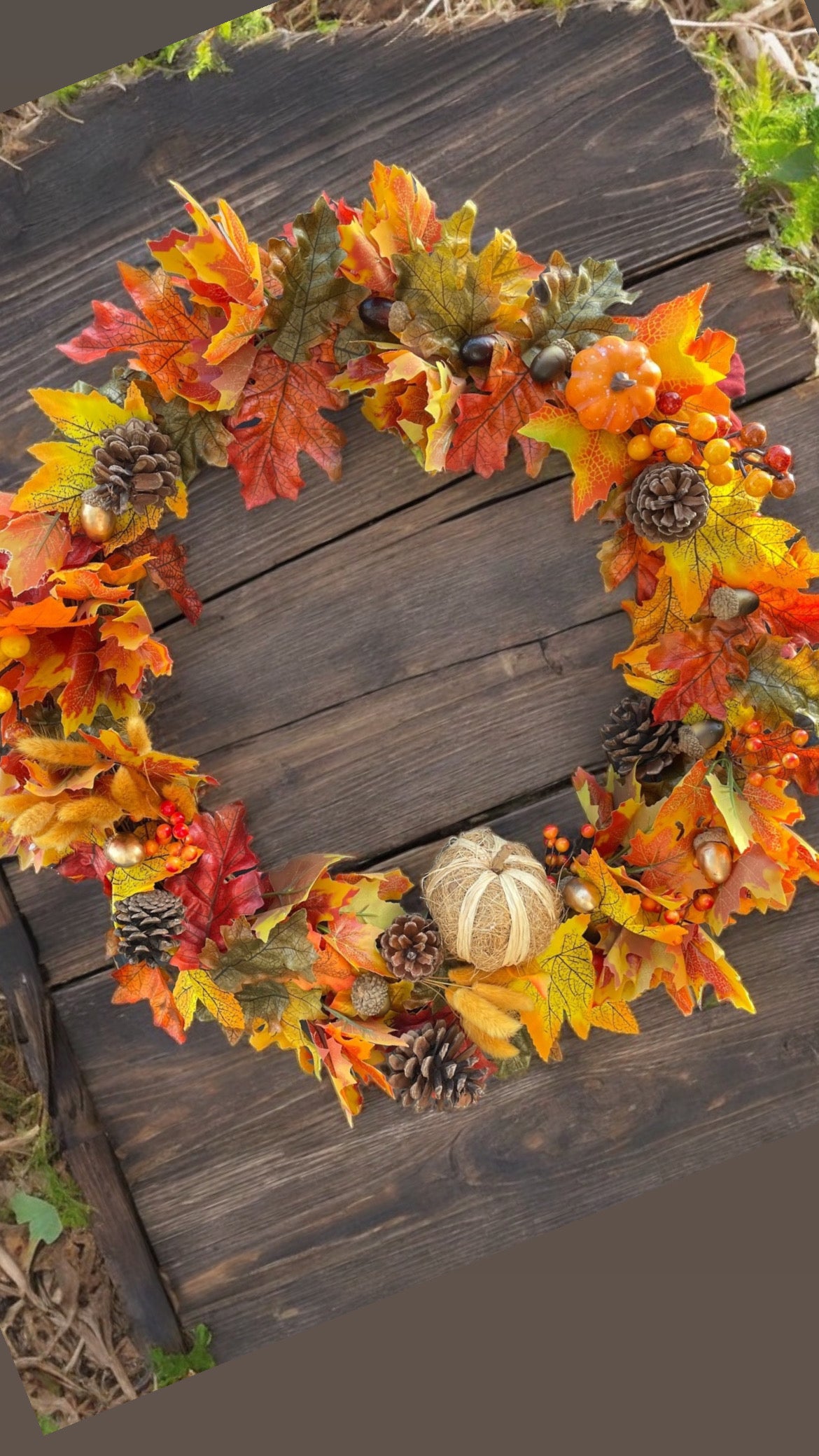 Pumpkin Feast wreath 40cm