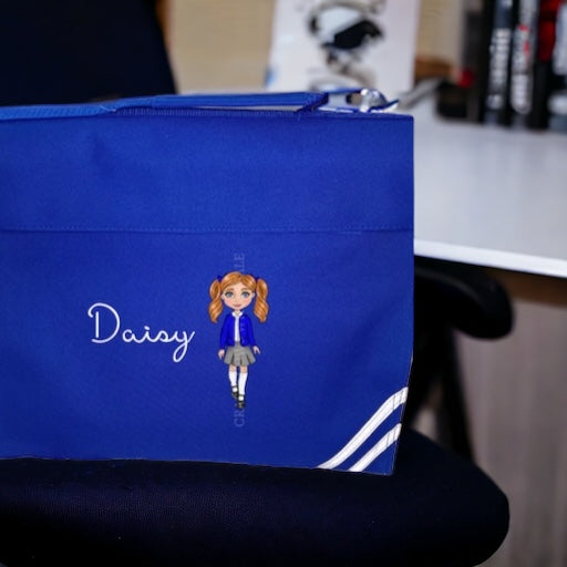 Dolly Girls Reading Book Bag Personalised