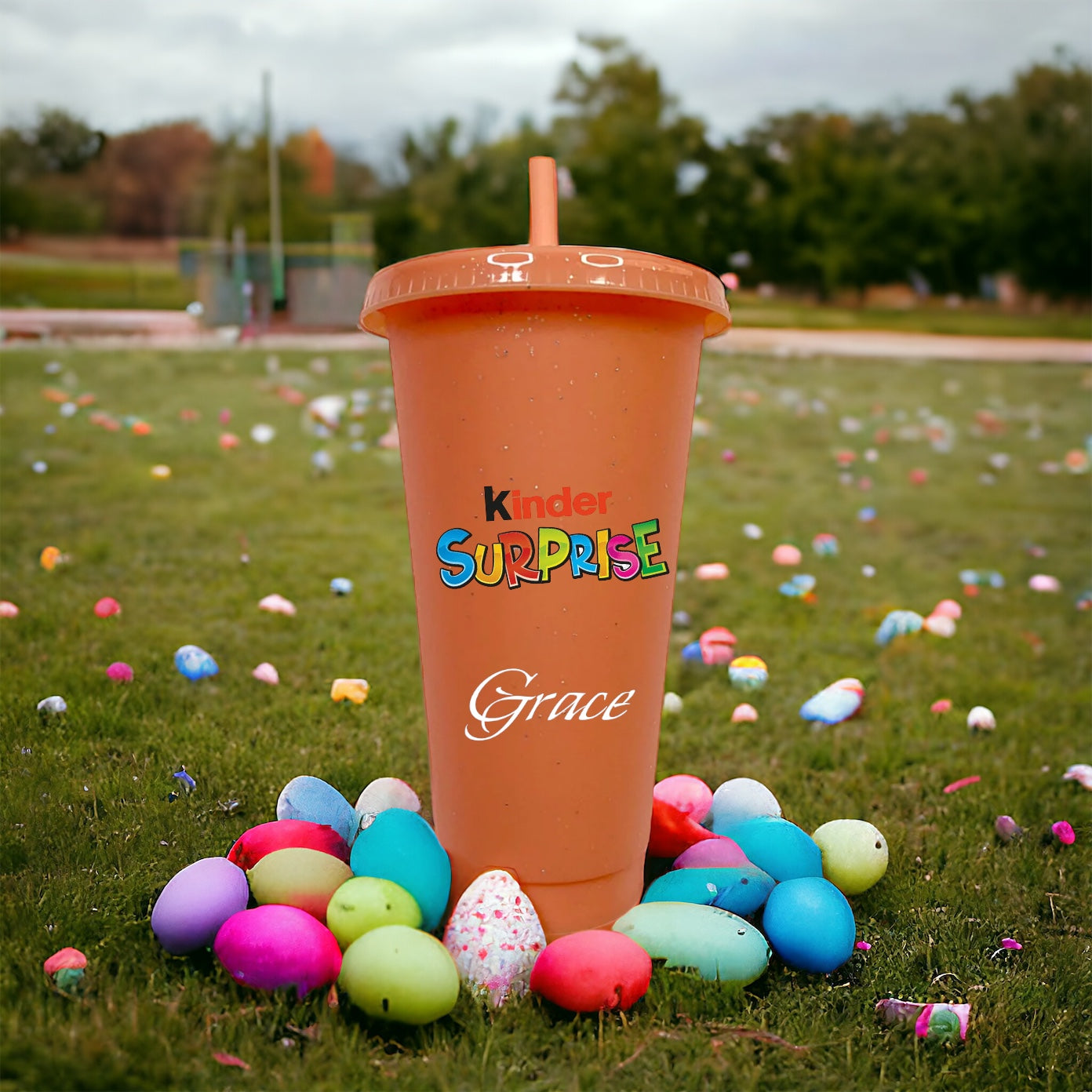 Giant Gift  Egg and Matching Cup