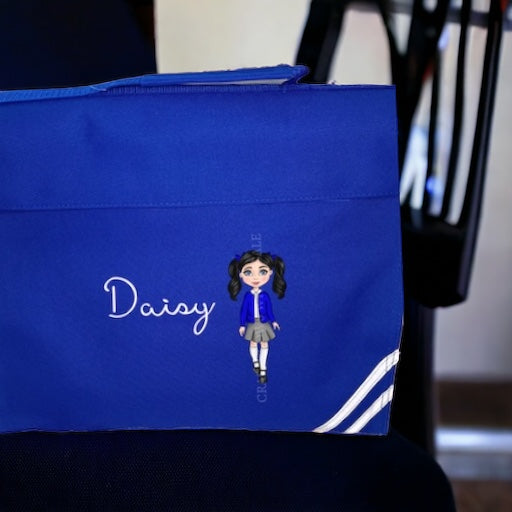 Dolly Girls Reading Book Bag Personalised