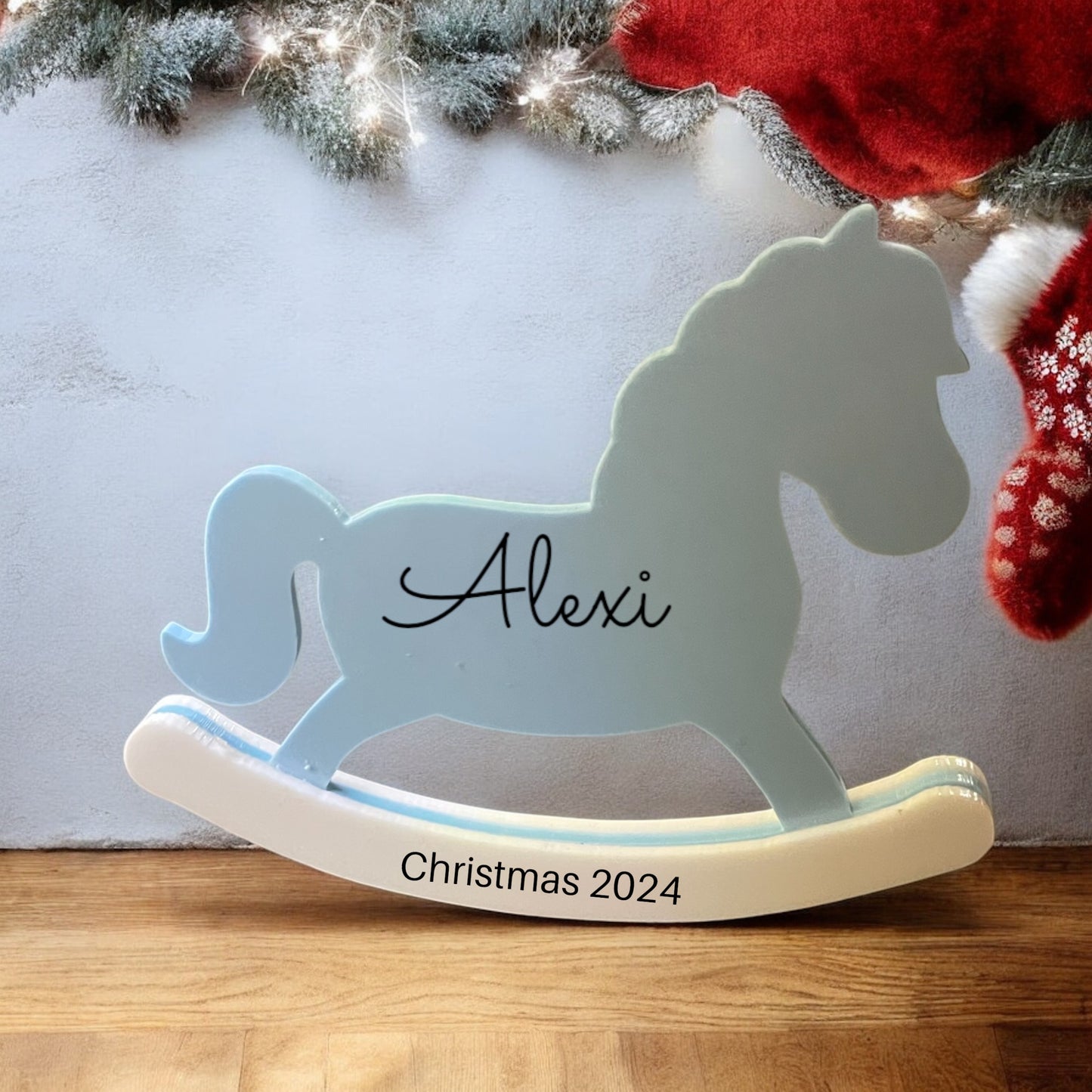 Acrylic Rocking Horse Personalised