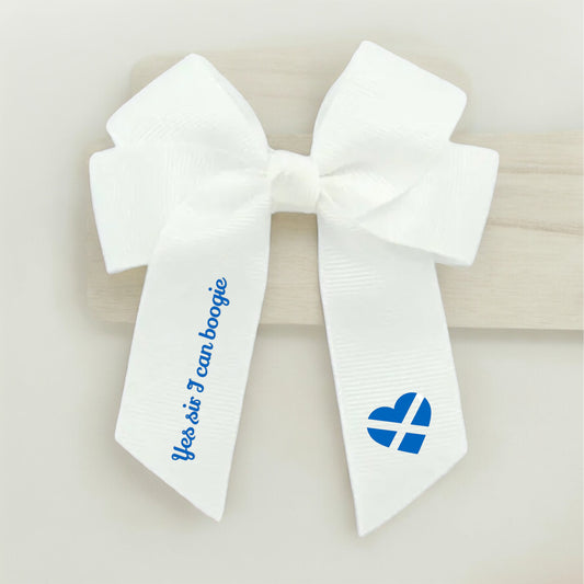 Yes Sir I Can Boogie Hair bows