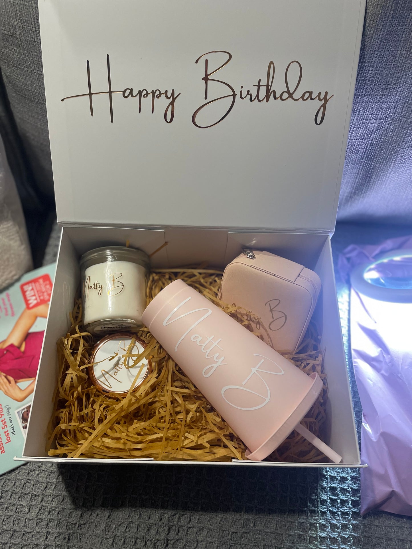 Happy Birthday Filled Gift Box