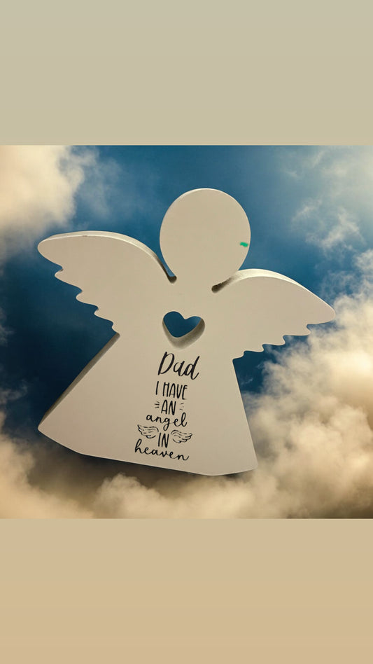 I have an Angel in Heaven Personalised MDF Angel