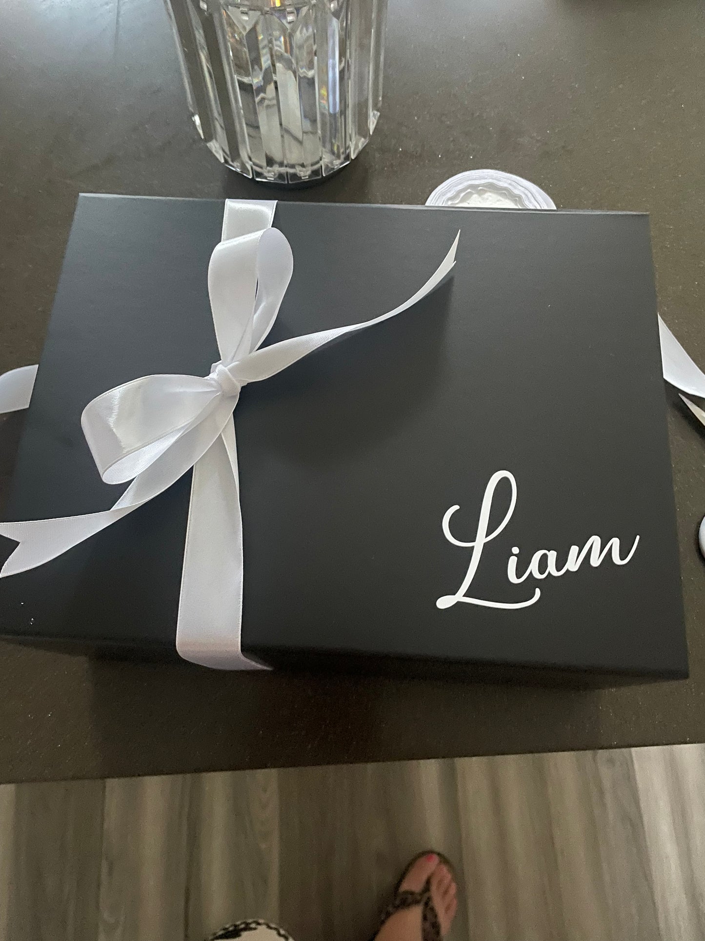 Bestman or Groomsmen filled Gift Box Personalised