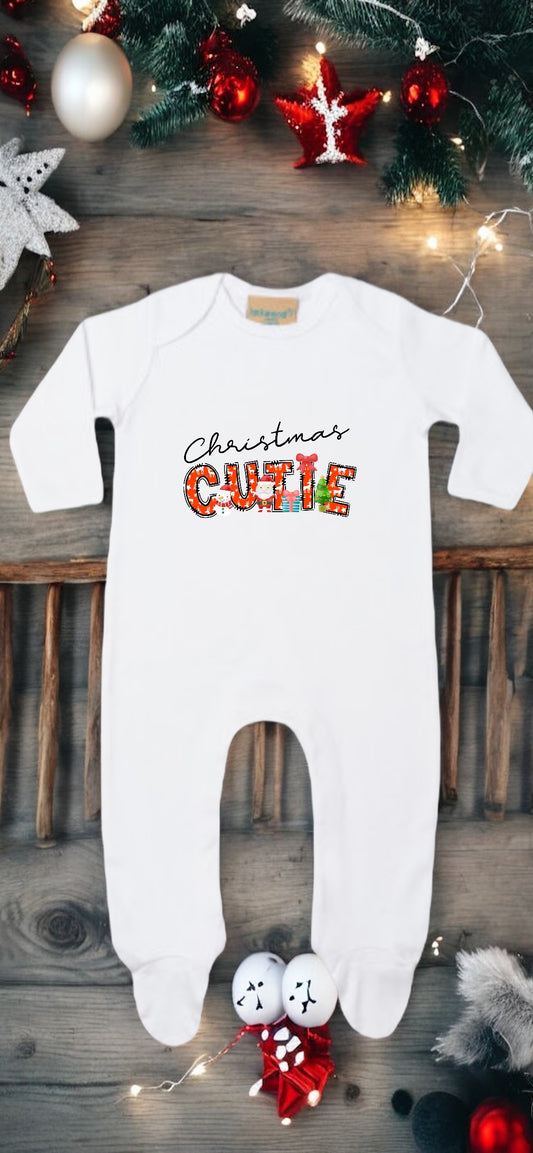 Christmas Cutie Sleepsuit