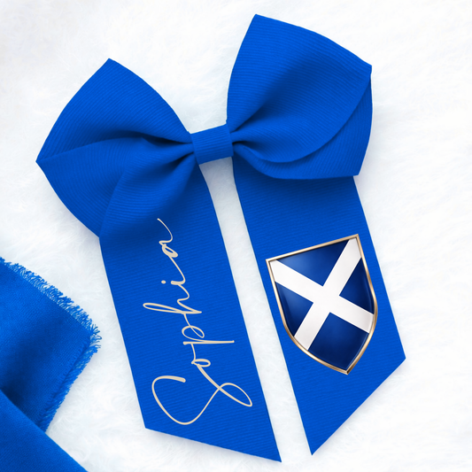Scotland Personalised hair bows