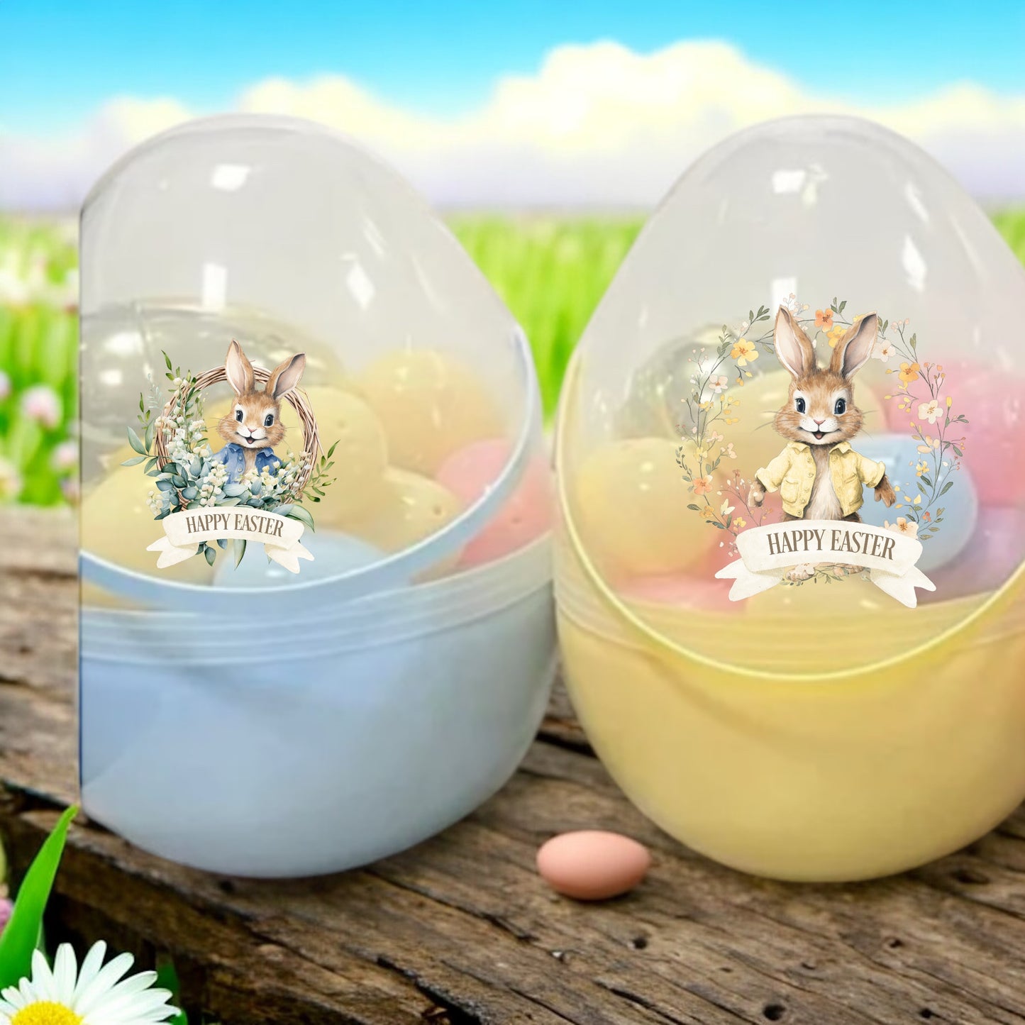 Fillable Eggs with Mini Fillable eggs inside
