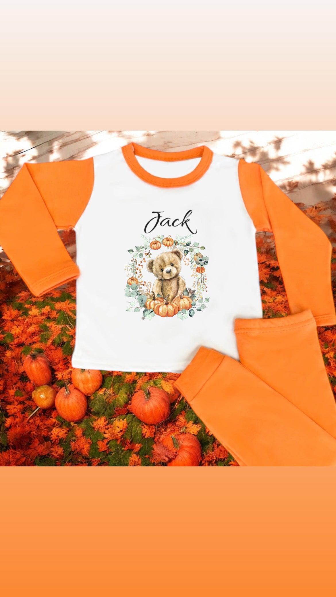 PJS Personalised Pumpkins Autumn