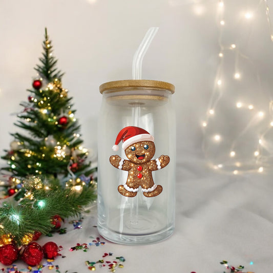 Libby 16oz Glass Can Gingerbread