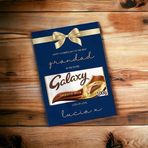 Fathers Day Choc gift Card