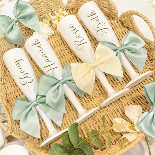 Personalised Wedding /Party / Celebration  Flutes