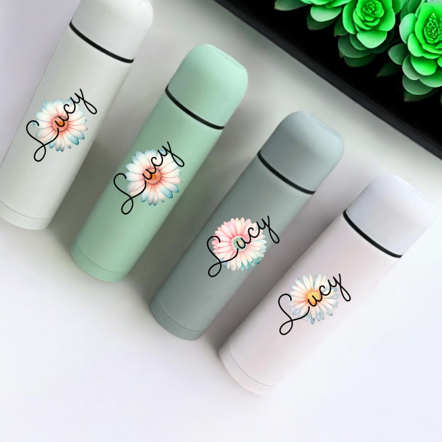 Floral Flasks Personalised