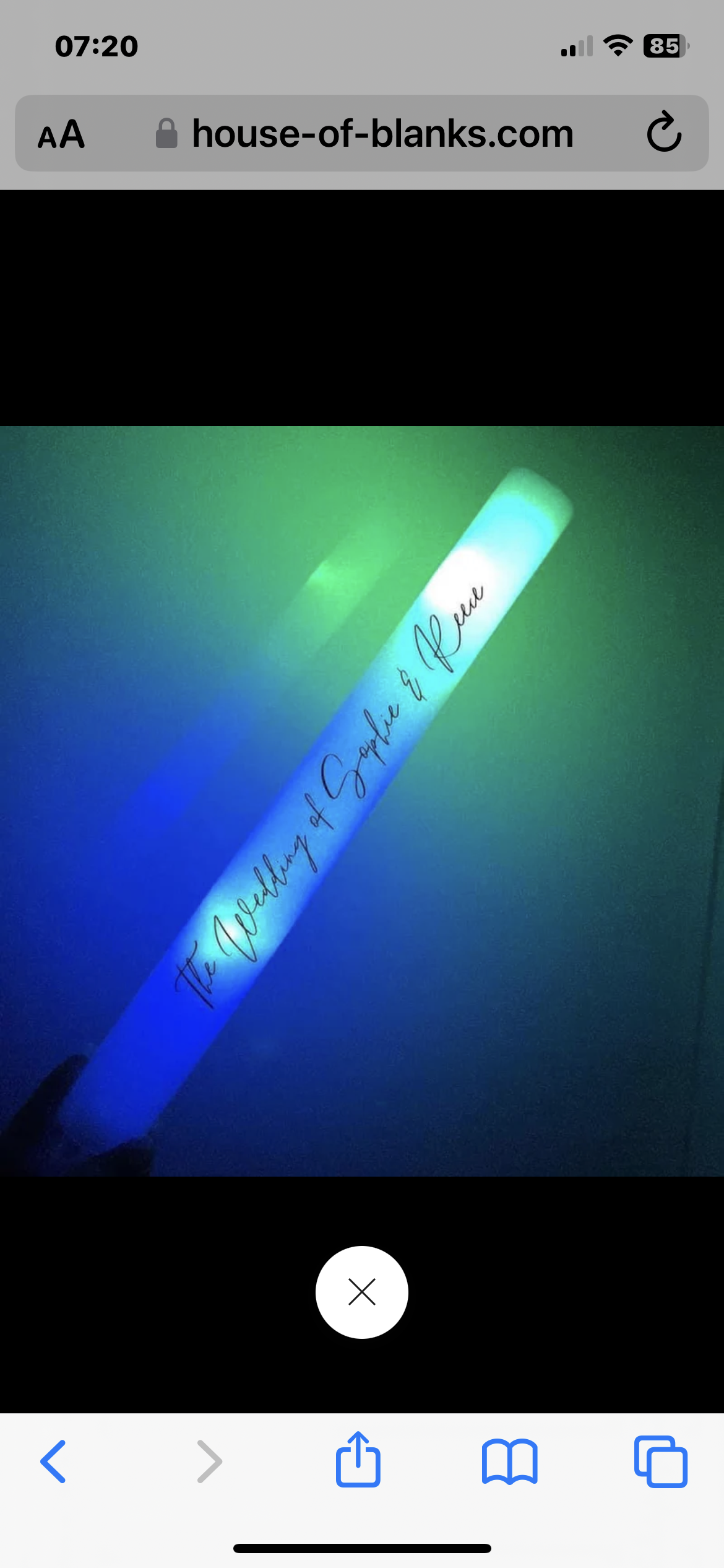 Wedding / Party Glow Sticks