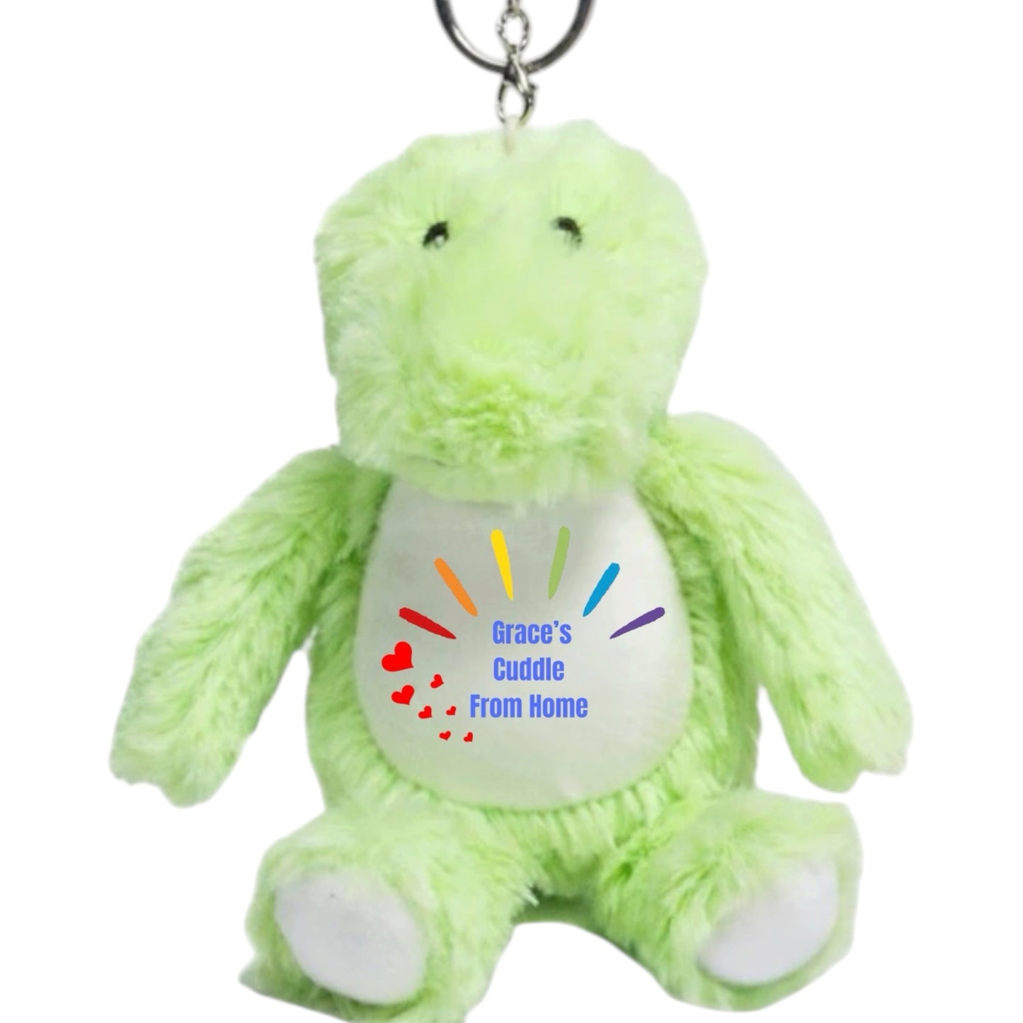 Cuddle me plushie key ring