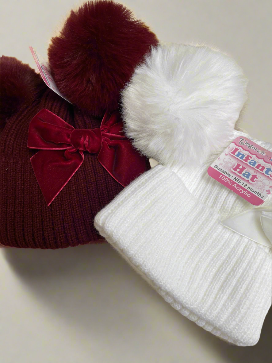 Baby Pom Pom hats / personalised hats