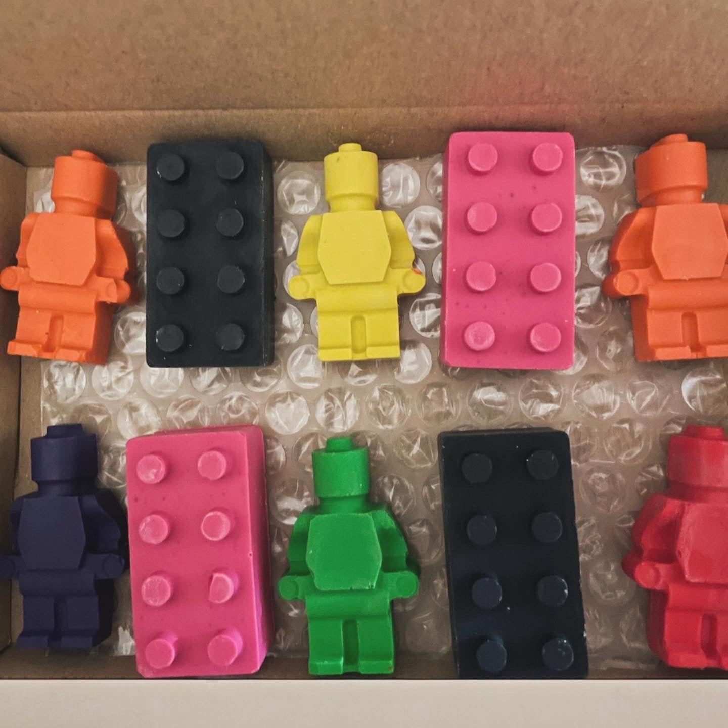 Brick Inspired Children’s Crayons