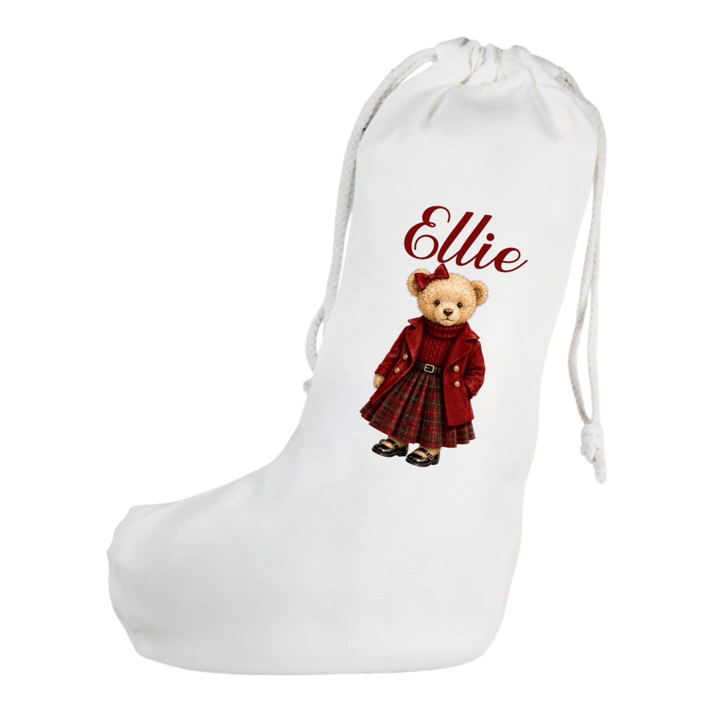Christmas Bear Stocking