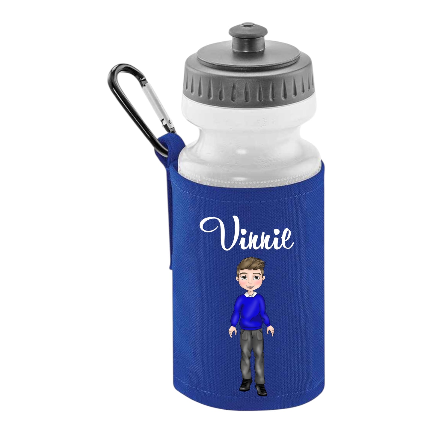 Personalised school water bottles Boys