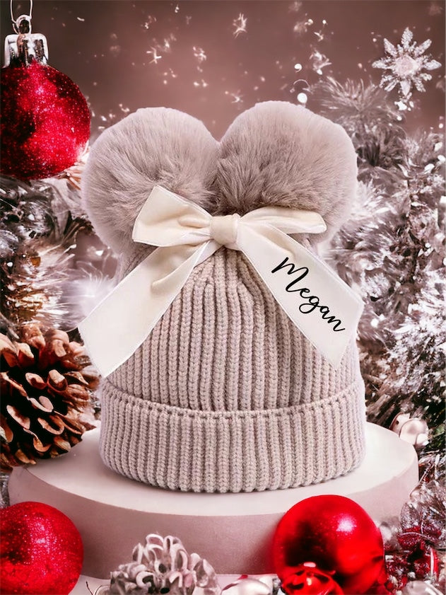 POM POM Personalised Hats