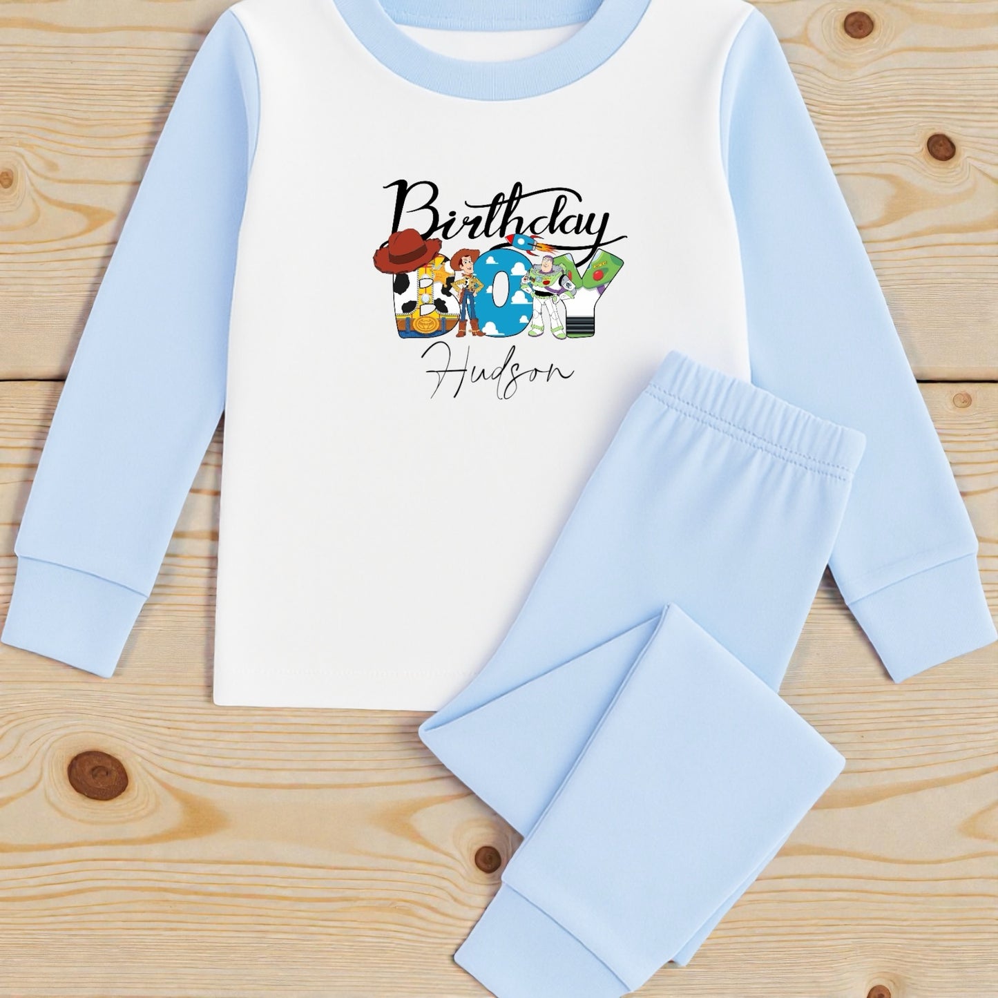 Birthday Boy Buzz and friends PJS