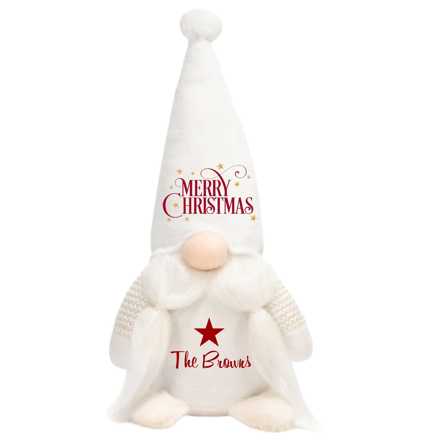 Christmas Personalised Gonk