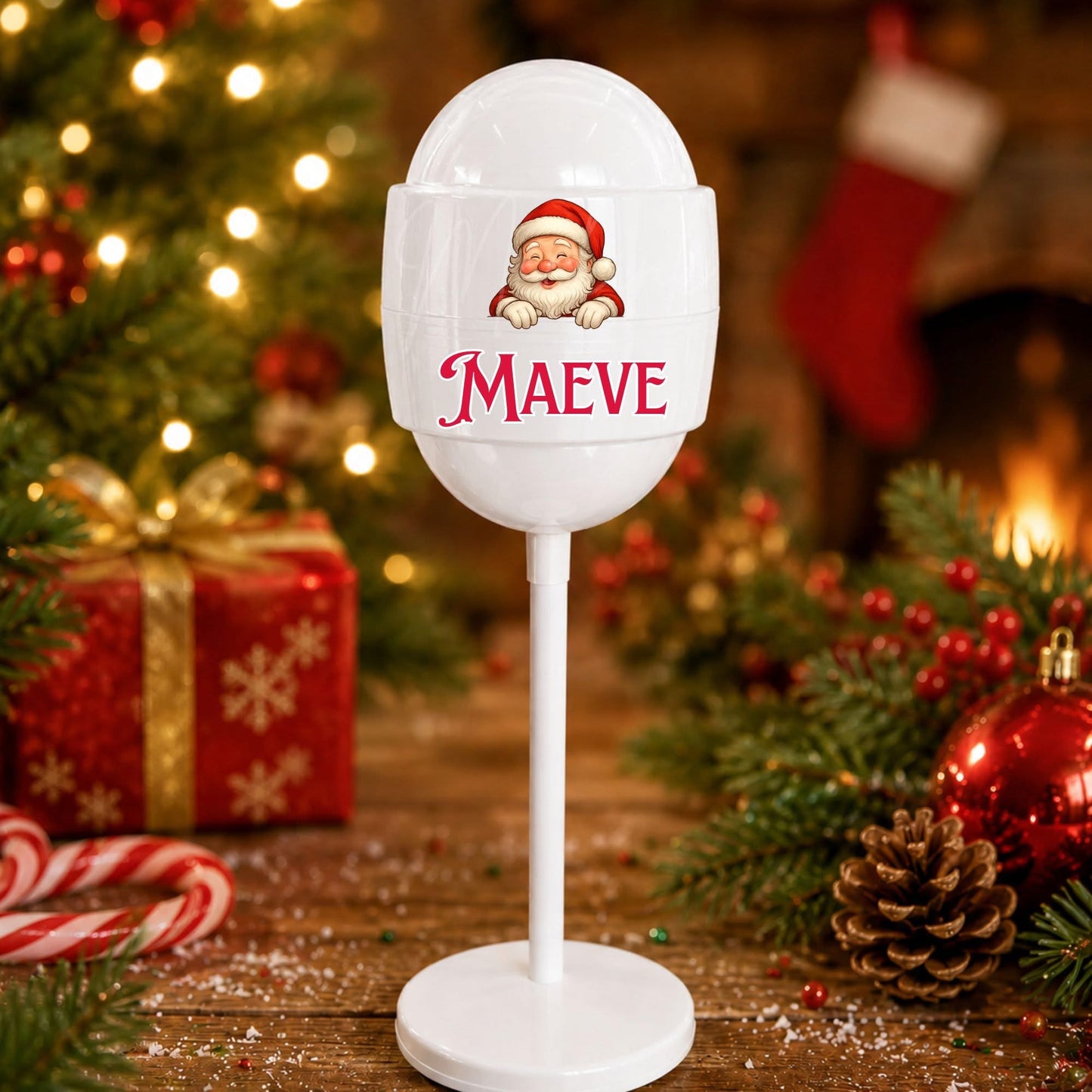 Christmas mini Fillable Lolipop