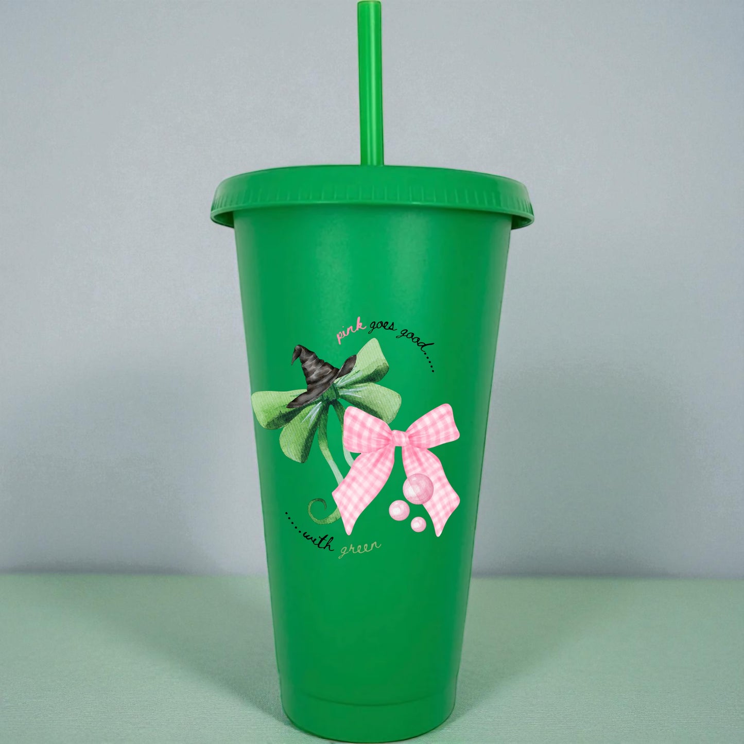 Green and Pink are Good cups