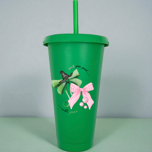 Green and Pink are Good cups