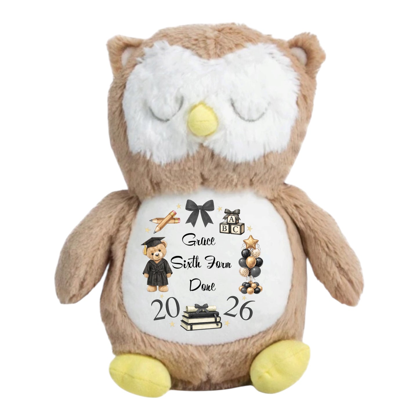 Graduation Owl message to your choice
