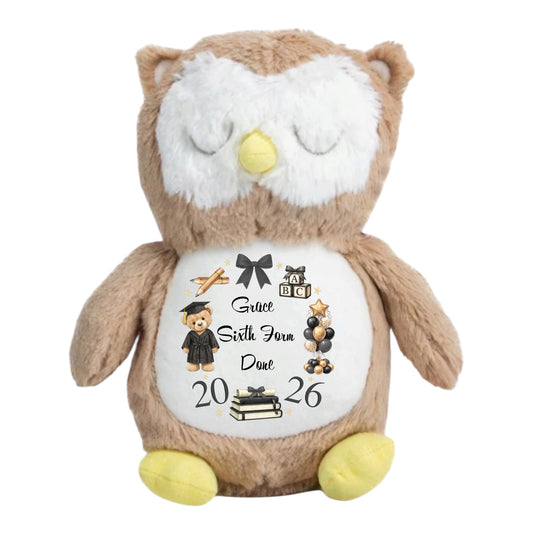Graduation Owl message to your choice