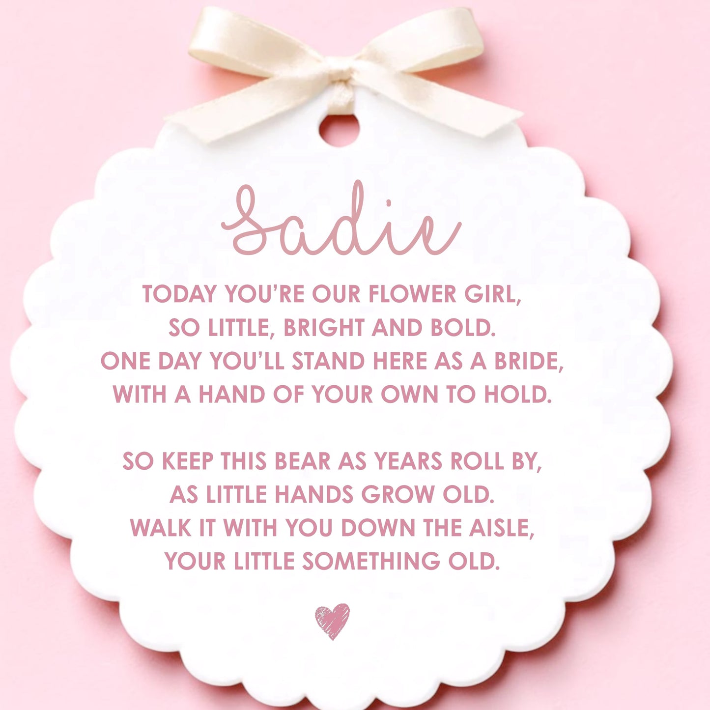 Flower Girl Gift Basket