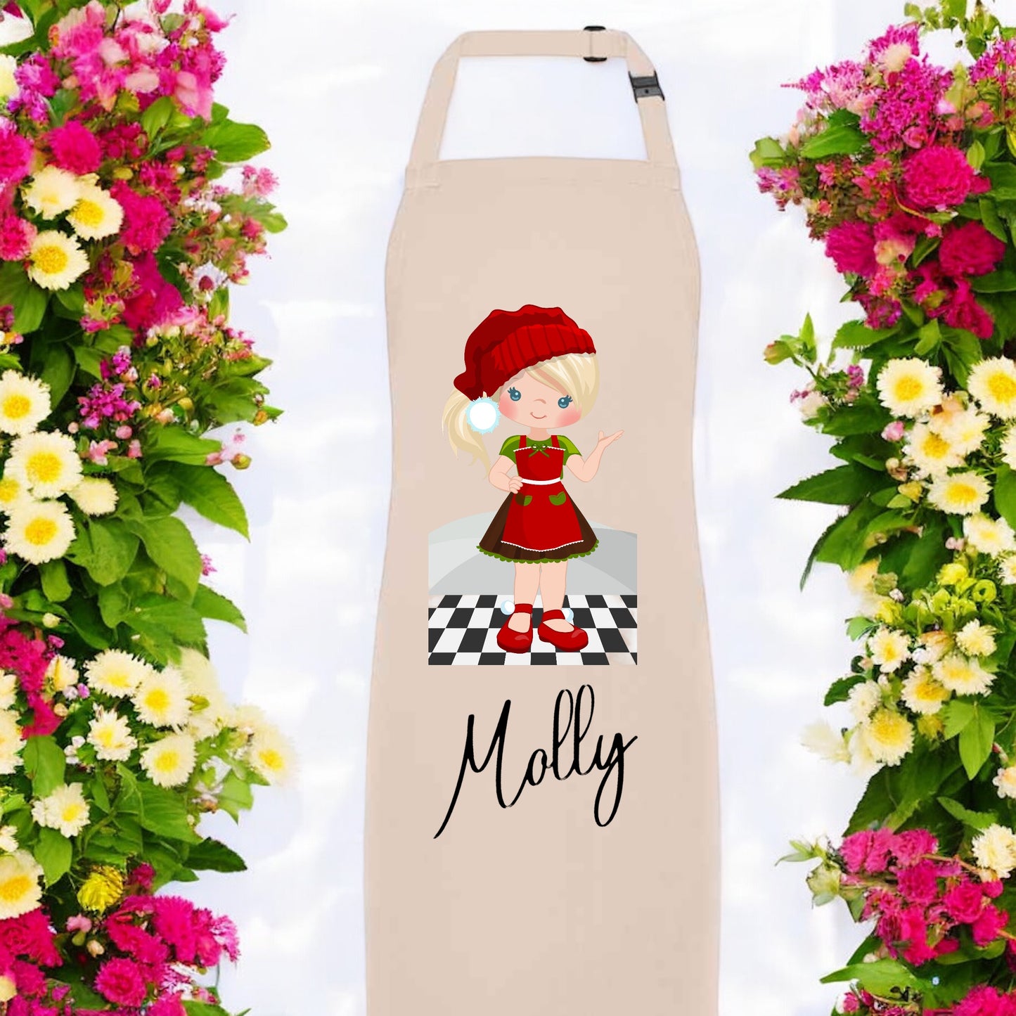 Santas Helpera Apron / Personalised