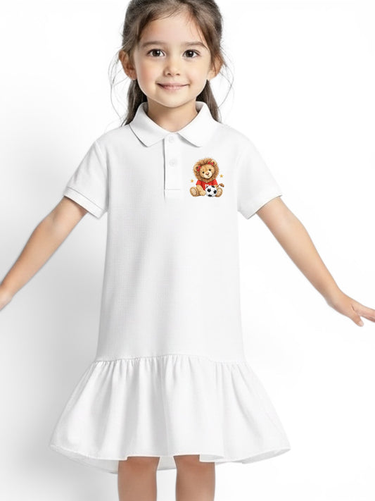 England Bear Dress Personalised with name
